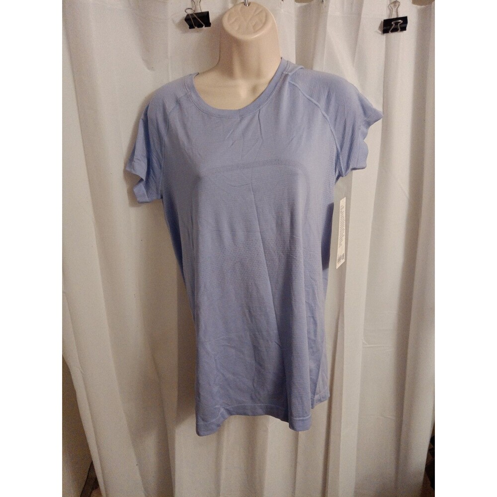 Lululemon Swiftly Tech Short Sleeve Shirt Top 2.0 Size 10 Pastel Blue NWT